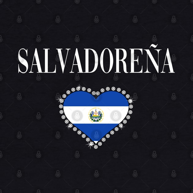 Women Camiseta Salvadorena Salvadoran Girl Women T-shirt by soccer t-shirts